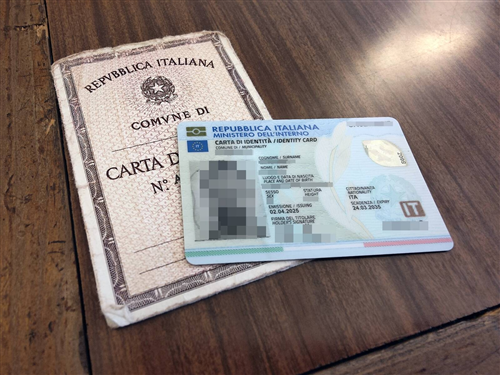 Efficacia  transitoria del documento di identità cartaceo solo ed esclusivamente in ambito nazionale