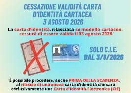 Scadenza validità carta identità cartacea
